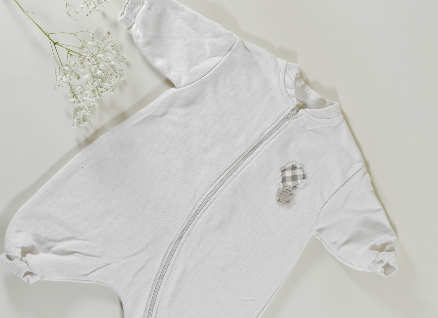 CIRCLE ZIP UP BODYSUIT