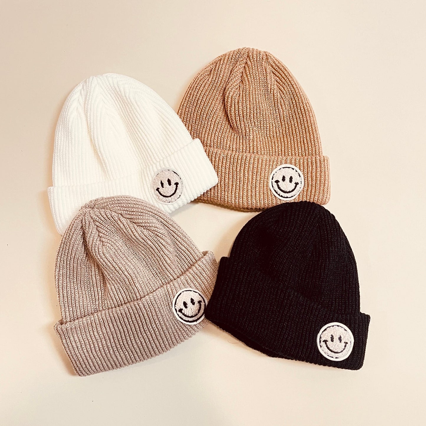 SMILE SMALL RIB BEANIE