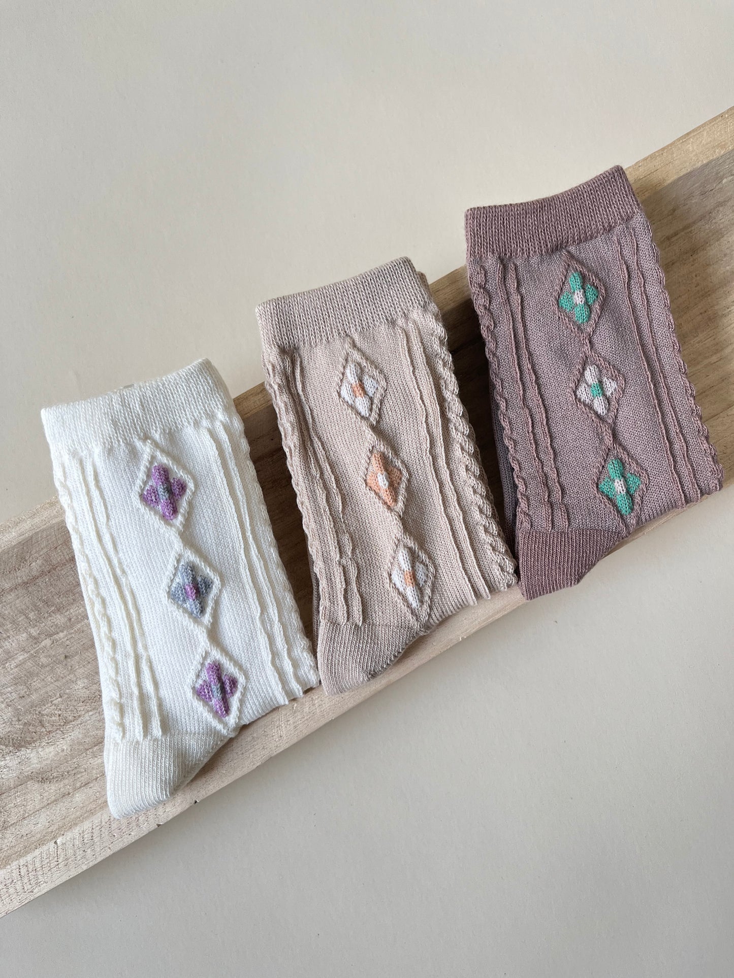 FLOWER SOCKS SET