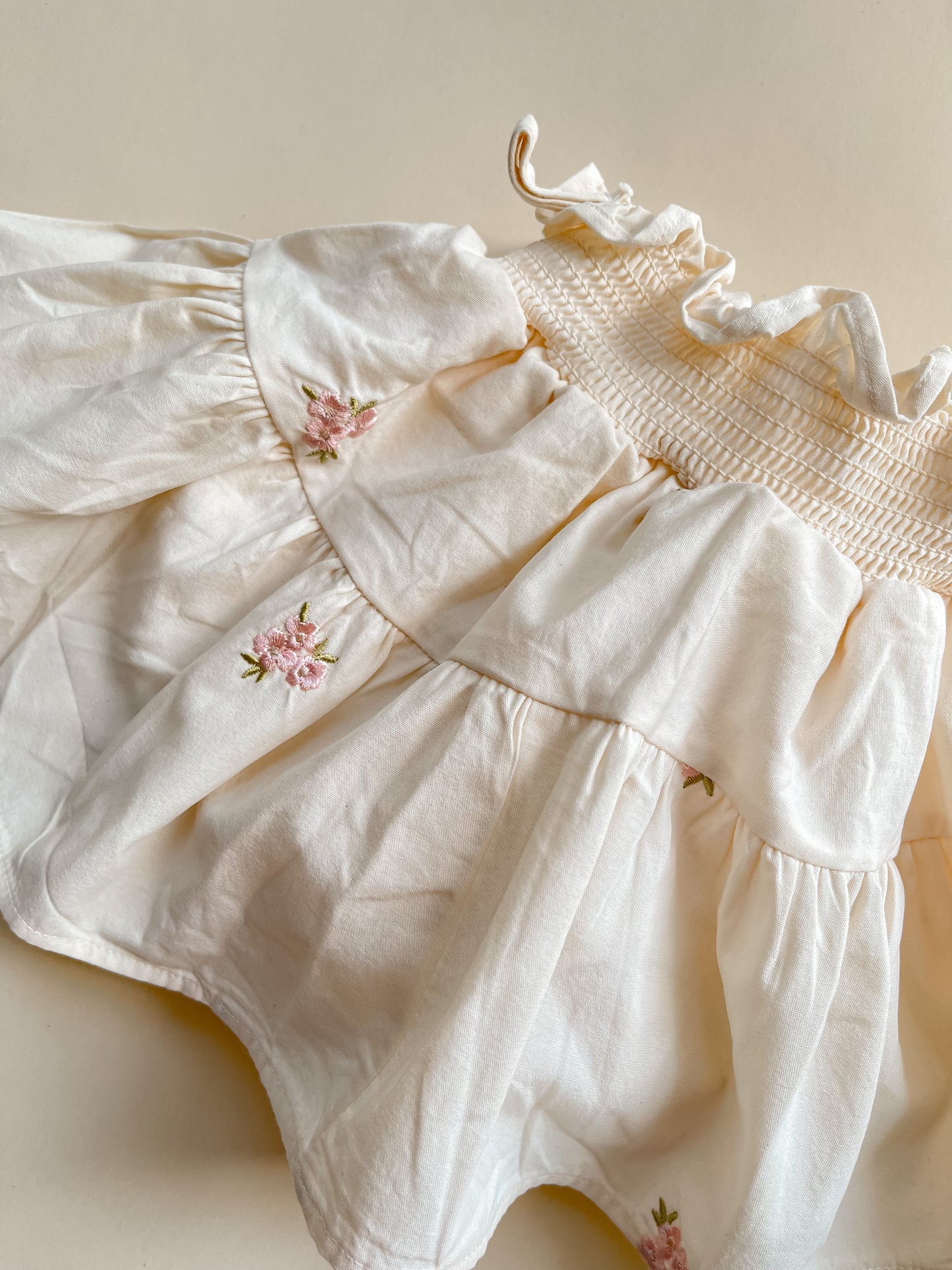 FLORAL EMBROIDERY BLOOMER