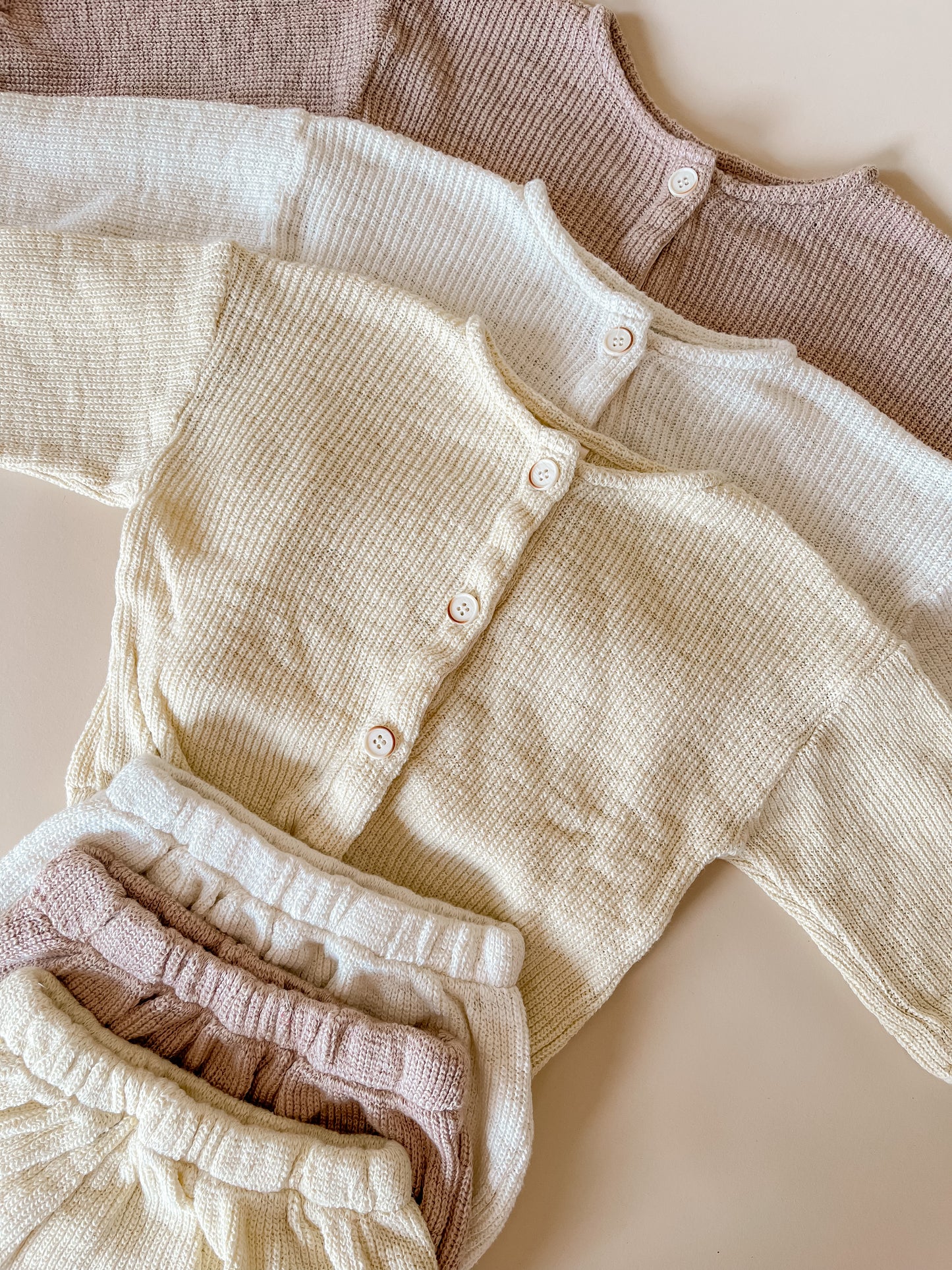 SWEATER CARDINGAS & BLOMMER SHORT SET