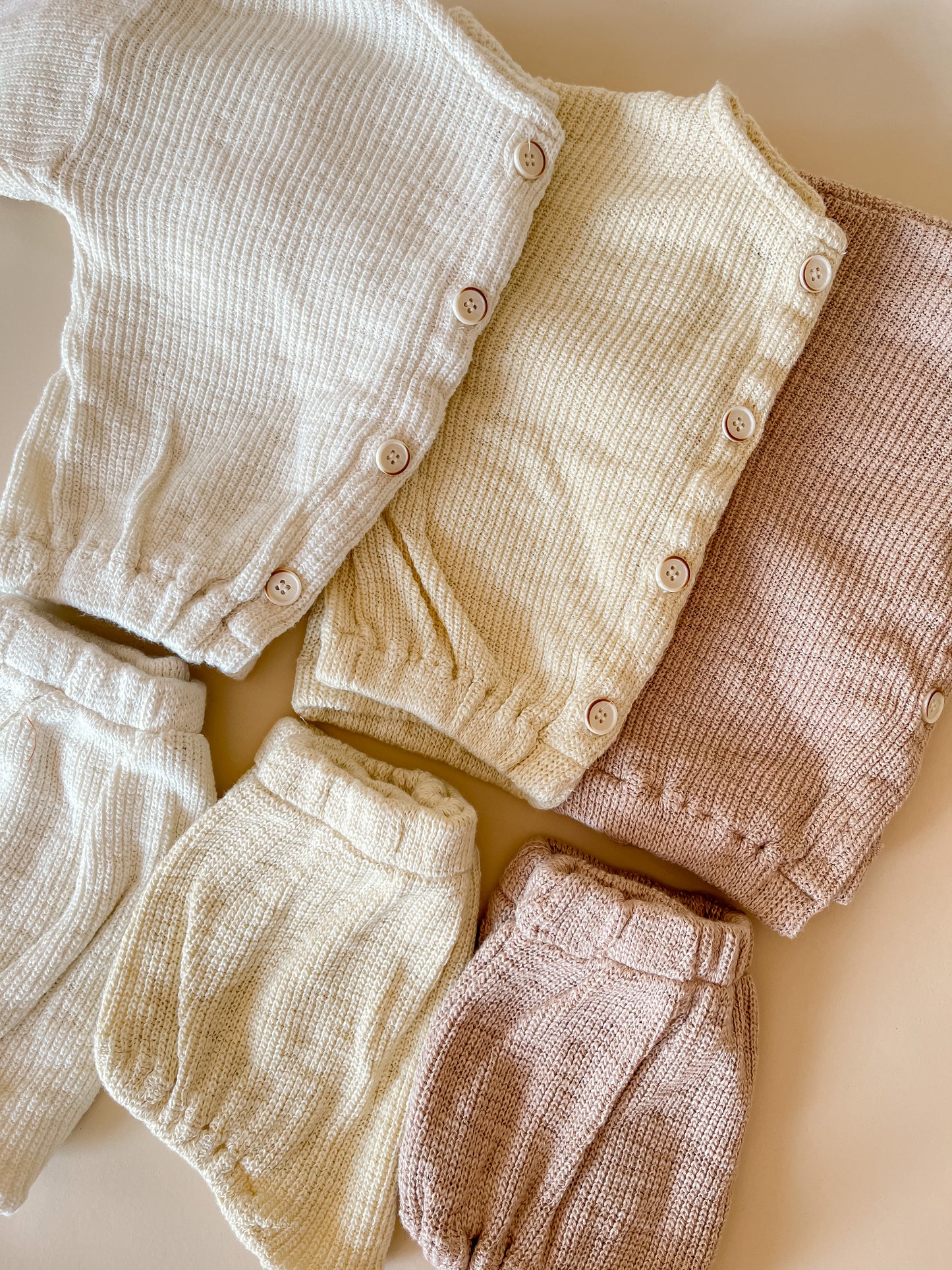 SWEATER CARDINGAS & BLOMMER SHORT SET
