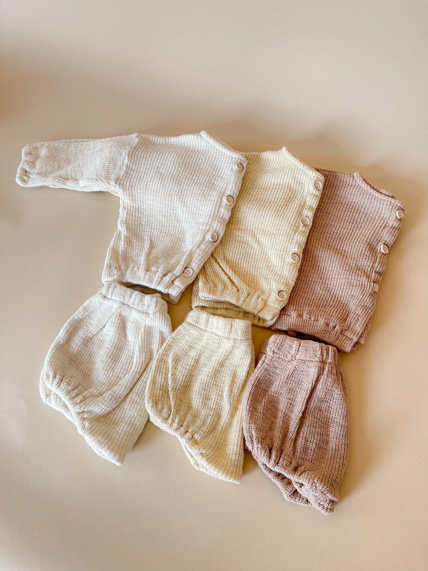 SWEATER CARDINGAS & BLOMMER SHORT SET