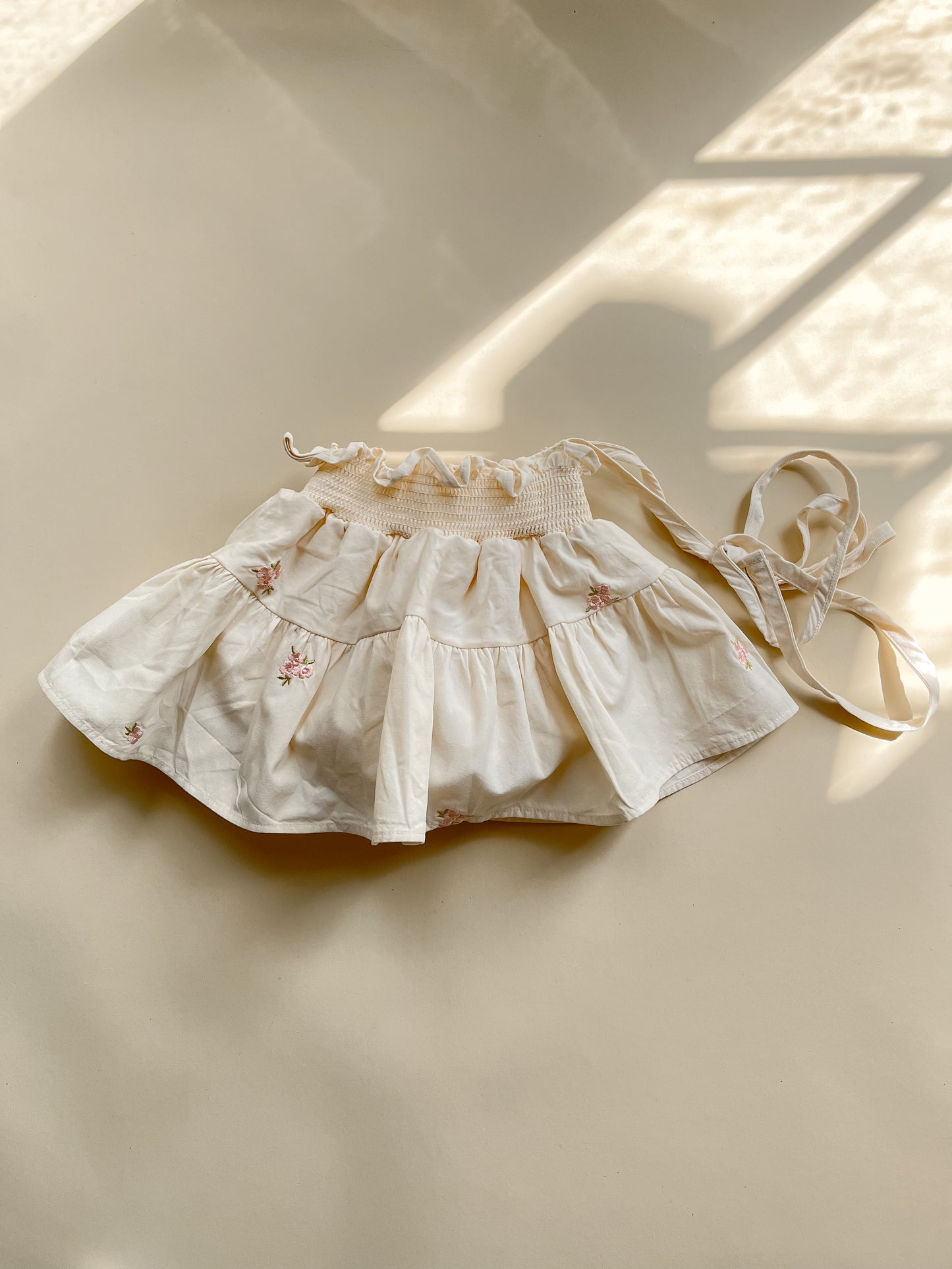 FLORAL EMBROIDERY BLOOMER