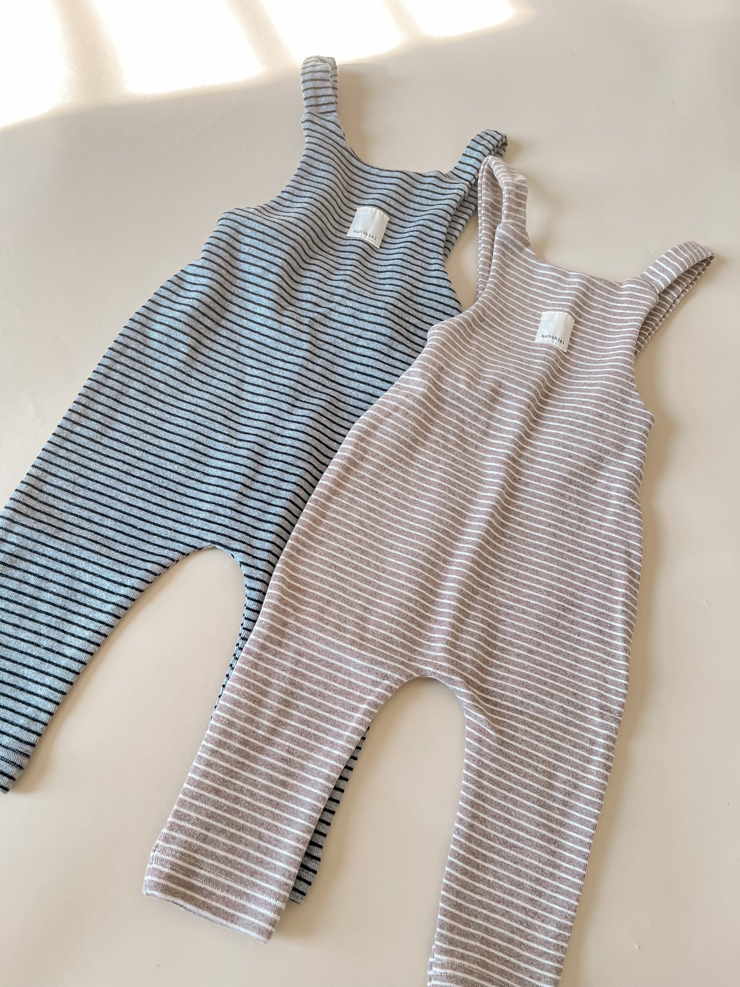 STRIPE SUSPENDER BODYSUIT